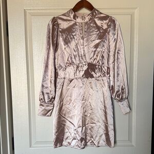 Versona Pink Long Sleeve Dress